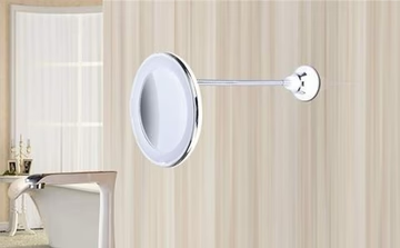 Skanto | 10X LED speil med sugekopp