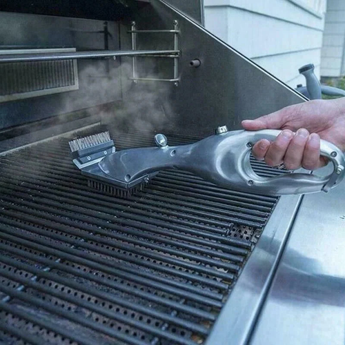 Skanto | Grillrensbørste med kullskraper for BBQ