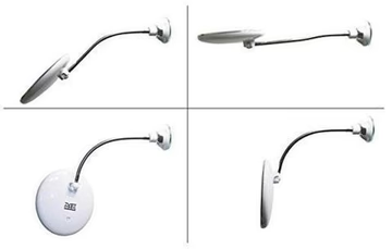 Skanto | 10X LED speil med sugekopp