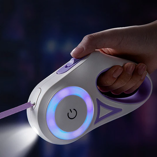 Skanto | LED Lys Utvidbar Hundebånd med Lys