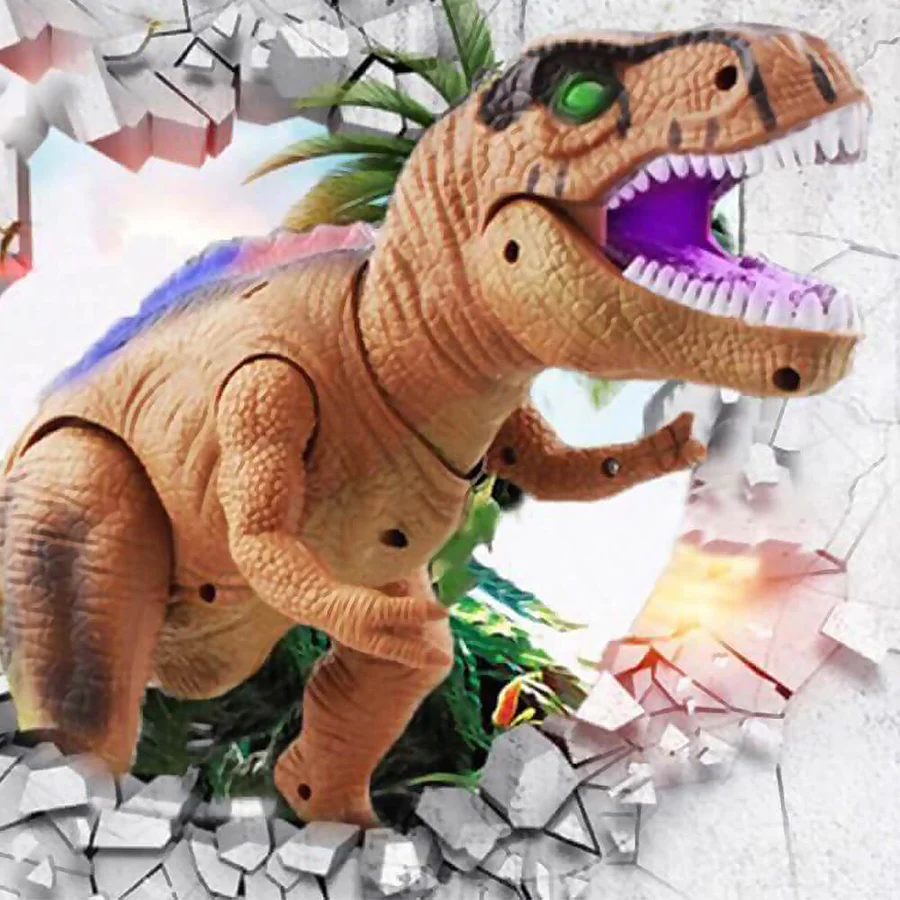 Skanto | Interaktiv dinosaurmønster med fjernkontroll, som går og brøler