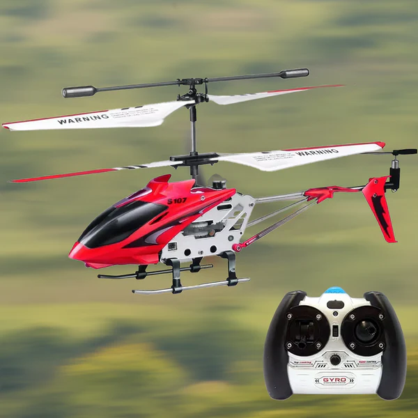 Skanto | Crimson Unbreakable Mini RC Helikopter med Gyro
