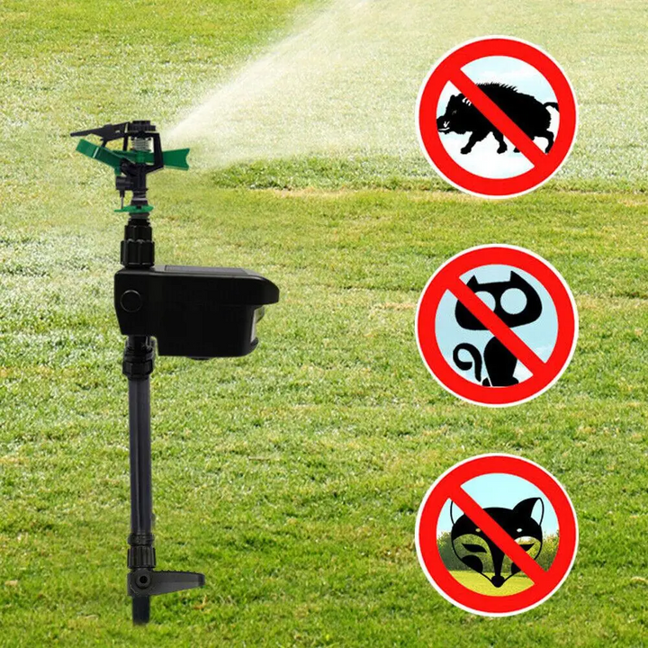 Skanto | Automatisk bevegelsesaktivert dyreavskrekk hagevanning - Dyresensor utendørs plen vannsprinkler