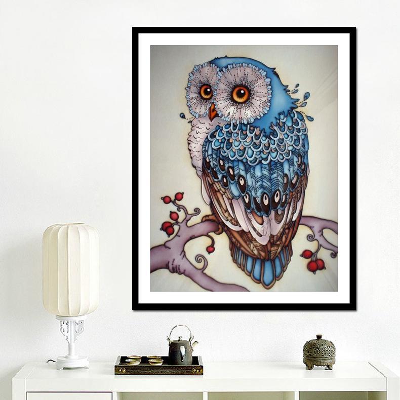 Cartoon Owl - GemPaint Kit | Skanto