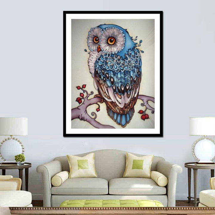 Cartoon Owl - GemPaint Kit | Skanto