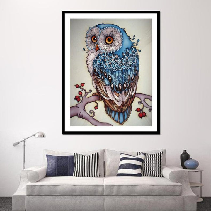 Cartoon Owl - GemPaint Kit | Skanto