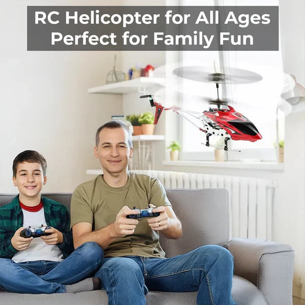 Skanto | Crimson Unbreakable Mini RC Helikopter med Gyro