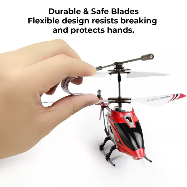 Skanto | Crimson Unbreakable Mini RC Helikopter med Gyro