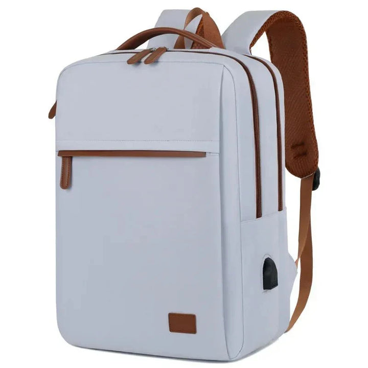 Skanto | PACKLITE – Multifunksjonell Reise Ryggsekk med Laptoprom og USB-port