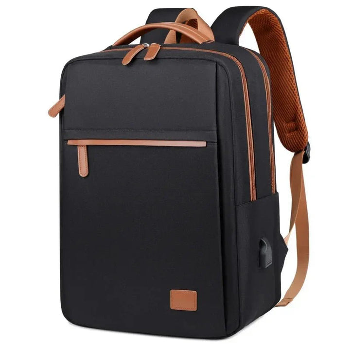 Skanto | PACKLITE – Multifunksjonell Reise Ryggsekk med Laptoprom og USB-port