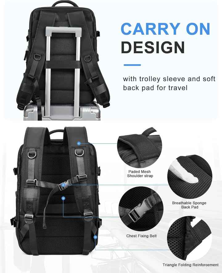 Multi-Compartment Laptop Carry Bag with Adjustable Shoulder Strap | Skanto