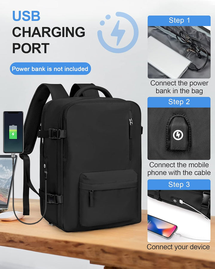 Multi-Compartment Laptop Carry Bag with Adjustable Shoulder Strap | Skanto
