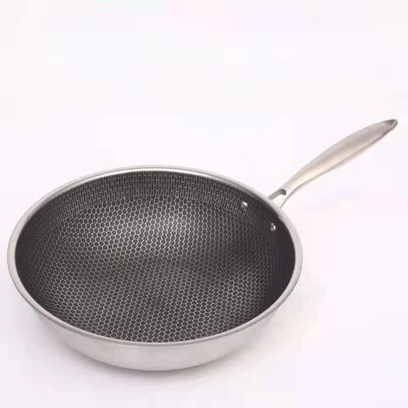 Skanto | PanPro 30cm Rustfritt Stål Non-Stick Stekepanne