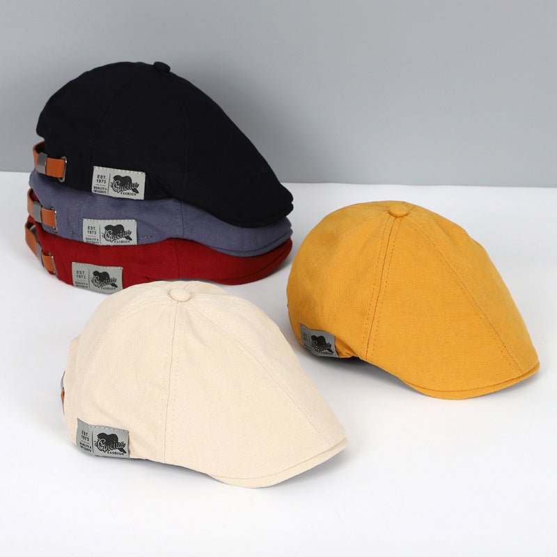 Skanto | Velouria Parisian Beret Hat | Elegant fransk stilhatt for kvinner og menn