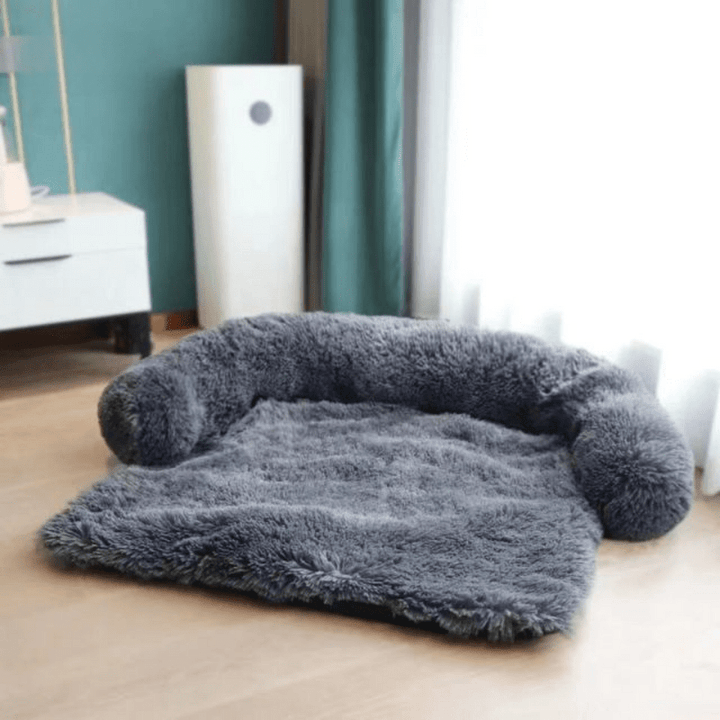 Skanto | PAWCLOUD SOFA – Koselig kjæledyr seng med hevet kant og møbelbeskyttelse