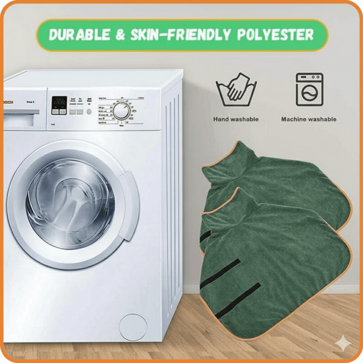 Skanto | PAWFLECT – Super Absorberende Hundejakke for Rask Tørking og Komfort