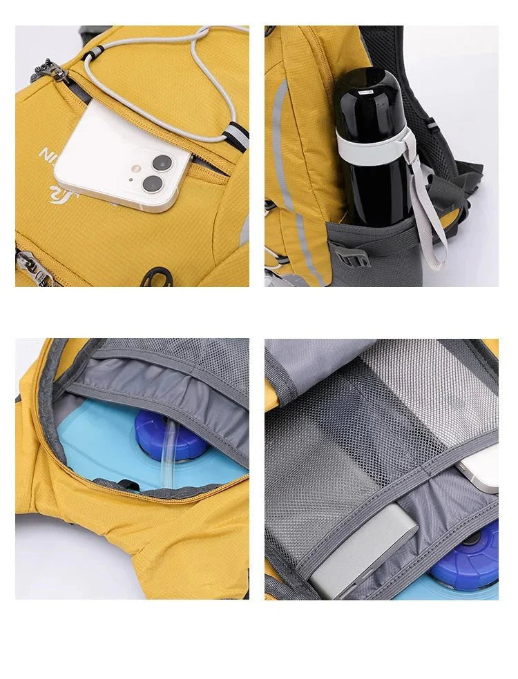 Norvo | PEAKFLOW 20L – Lett Vanntett Tur- og Sykk ryggsekk for Utendørs Eventyr