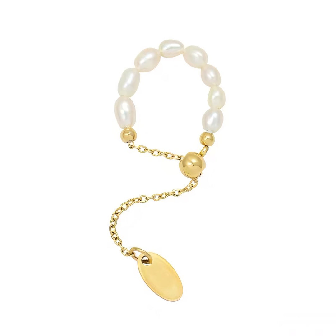 Skanto | Perle Dangle Kjede Ring