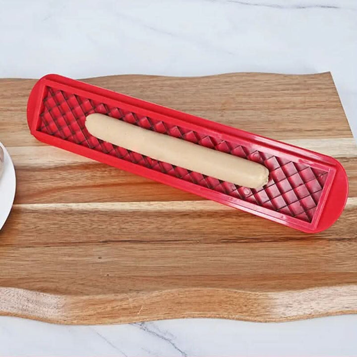 Skanto | Hot Dog Slicer – Criss-Cross Spalter for Jevn Matlaging
