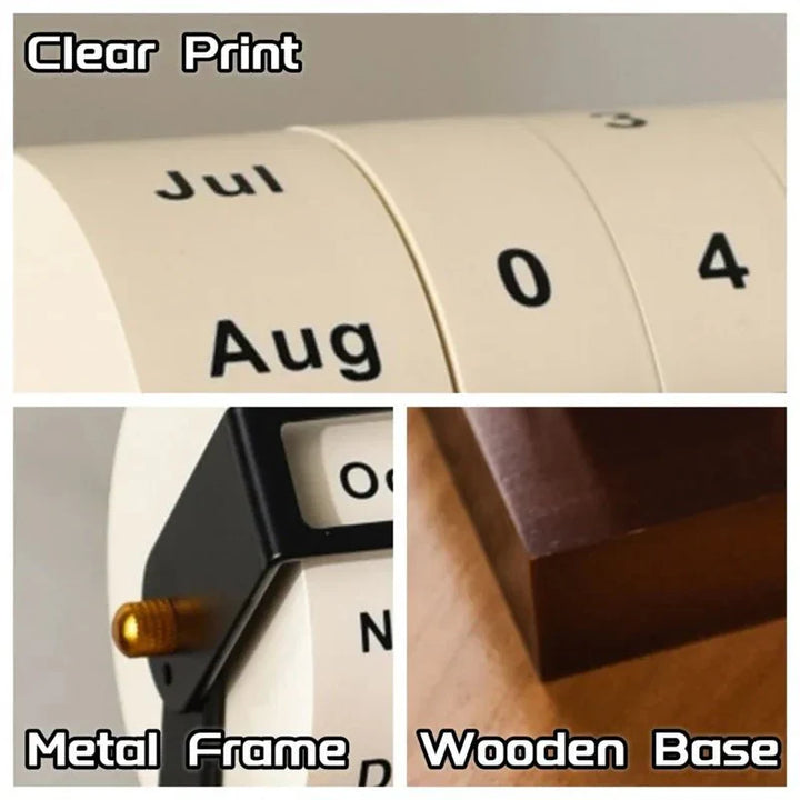 Skanto | Perpetual Bike Desk Calendar
