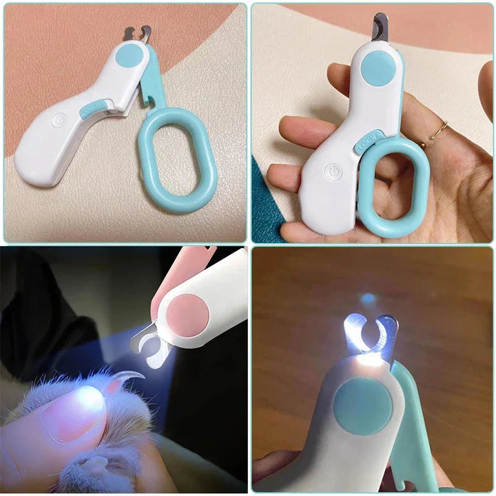 Pet negleklipper med LED-lampe - GlowTrim Skanto