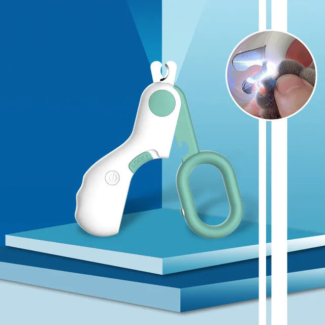 Pet negleklipper med LED-lampe - GlowTrim Skanto