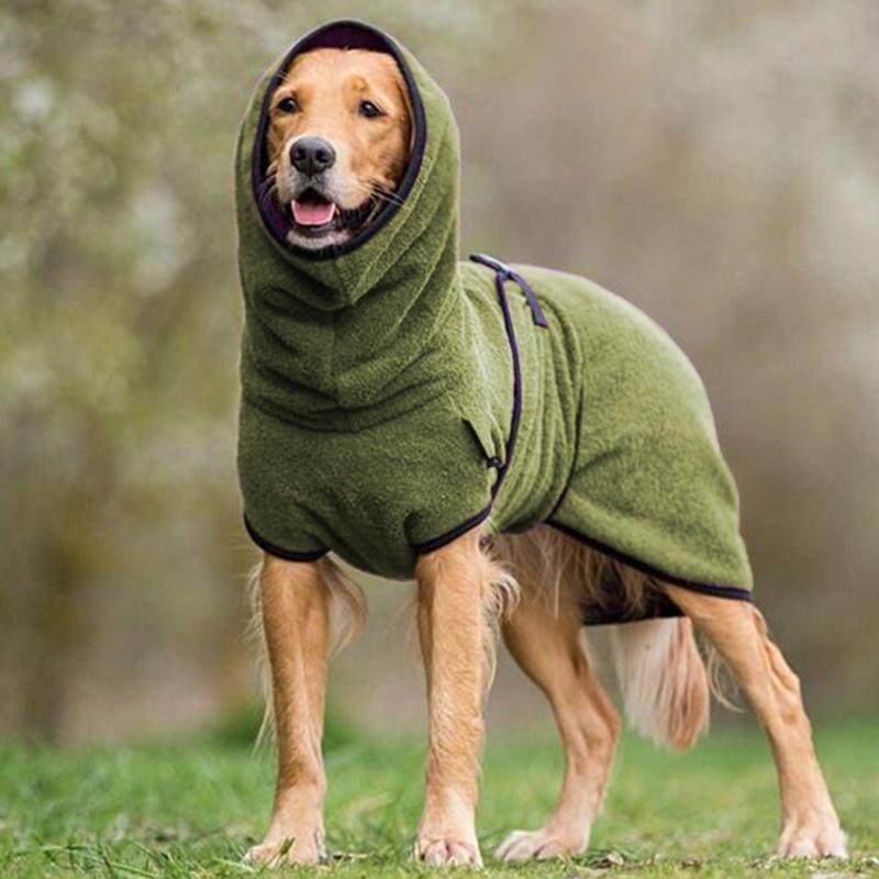 Skanto | CozyPaws - Fleece-Hundjakke med Hette for Varme og Komfort