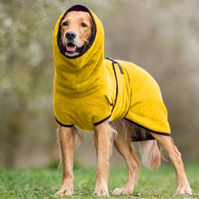 Skanto | CozyPaws - Fleece-Hundjakke med Hette for Varme og Komfort