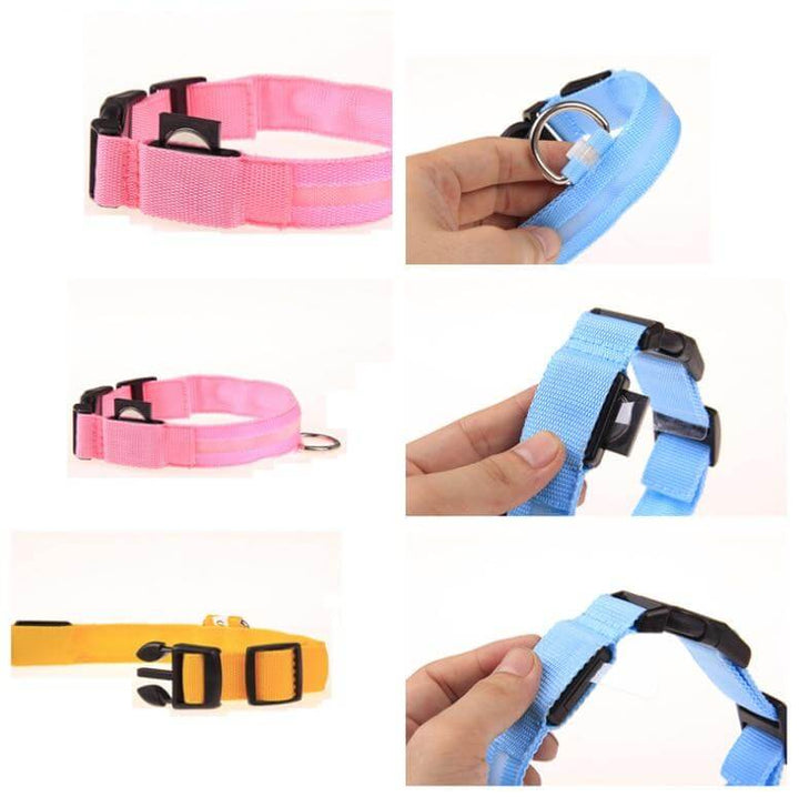 GlowPets LED-Halsband – Sicherheit og Sichtbarkeit für Haustiere