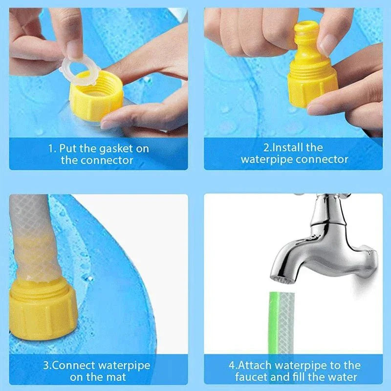 Skanto | SPLASHZONE – Interaktivt Vannpute for Hunder med Sprinkler Kjøling Moro