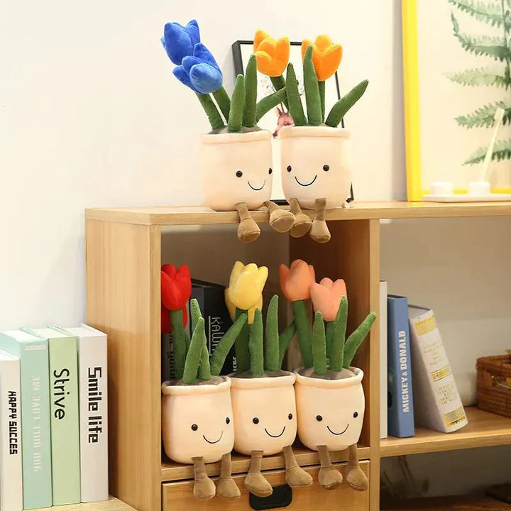 Skanto | Muntrende Blomster Kosefigur