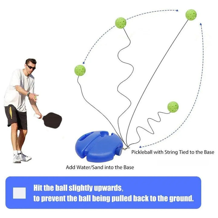 Skanto | Luminous Pickleball Trainer med ekstra grepete bunn
