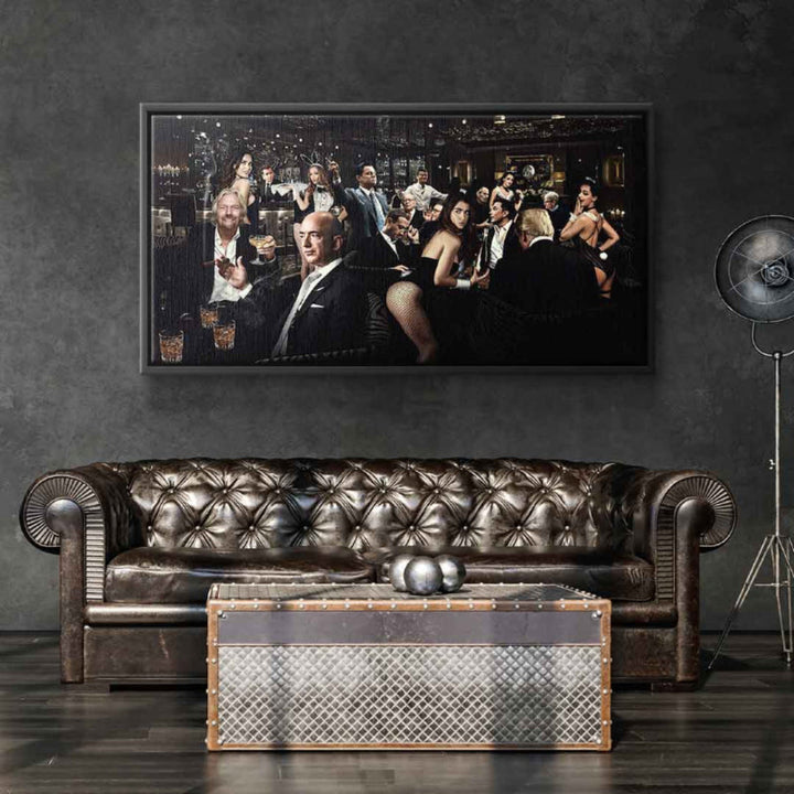 Eksklusiv Gathering Kunsttrykk for Moderne Rom