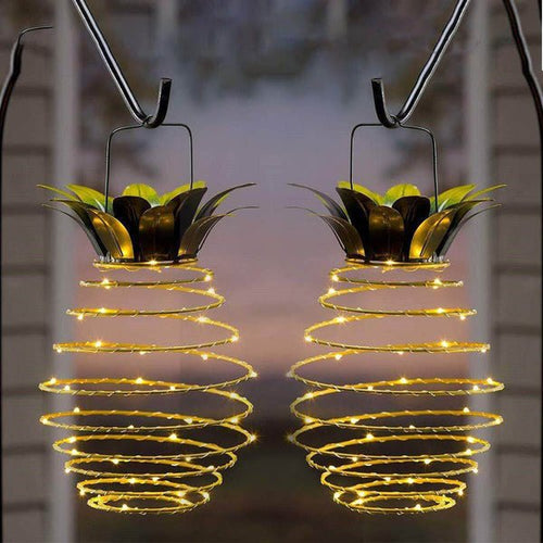 Skanto | Ananas-formet sollampe - SolarPine