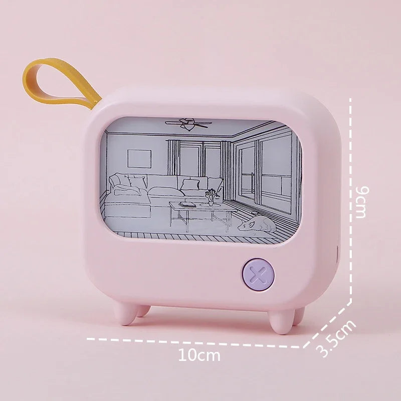 Skanto | Mini TV Maleri LED Nattlys