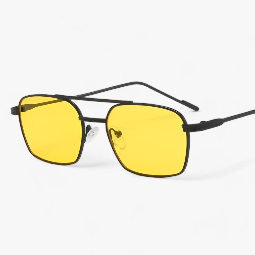 Vintage Unisex Sunglasses with Double Nose Bridge – Aero | Skanto