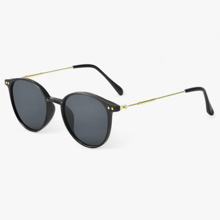 Luxury Women's Round Frame Sunglasses - Liora | Skanto