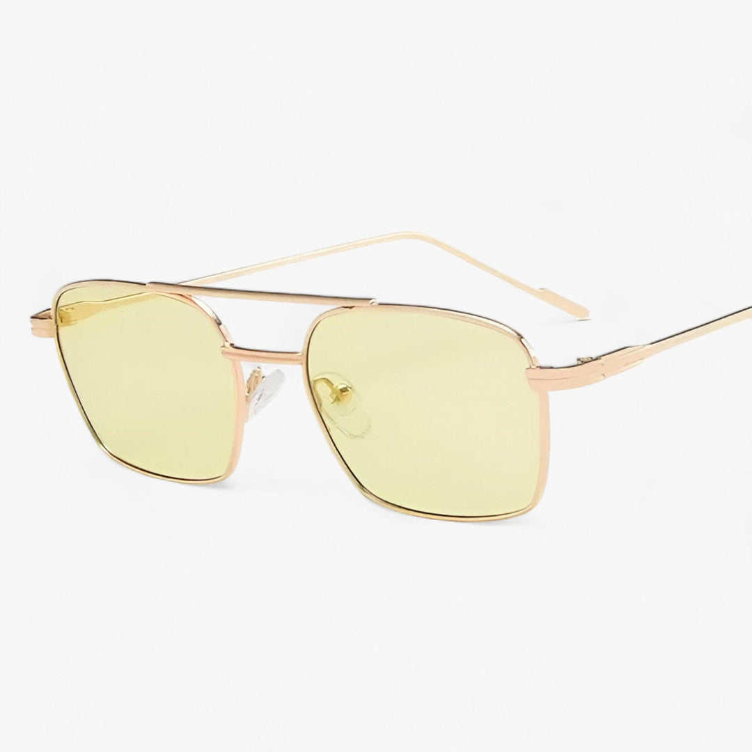 Vintage Unisex Sunglasses with Double Nose Bridge – Aero | Skanto