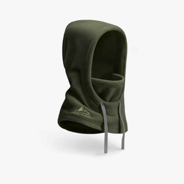 Skanto | FrostGuard Balaclava Pro – Vindproof Vinterhatt med Fleecefôr og Ansiktsbeskyttelse