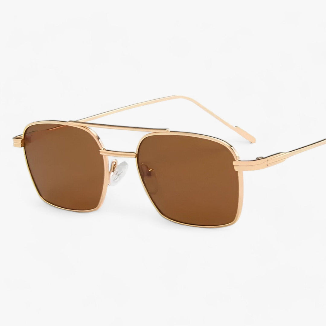 Vintage Unisex Sunglasses with Double Nose Bridge – Aero | Skanto
