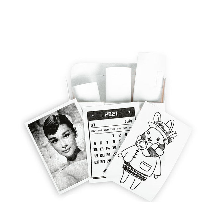 Skanto | PrintAura Mini Pocket Printer | Bærbar blekksfri termisk skriver for bilder, notater og dokumenter