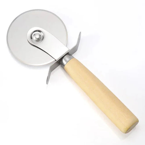 Pizzakutter med trehåndtak Bake deigkutter Kutt hjul skjærer | Skanto