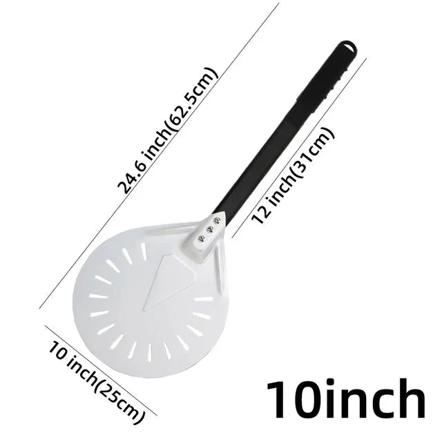Pizza Spade Vendepaddle Rund Pizza Verktøy Trehåndtak Nonstick | Skanto