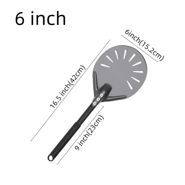 Pizza Spade Vendepaddle Rund Pizza Verktøy Trehåndtak Nonstick | Skanto