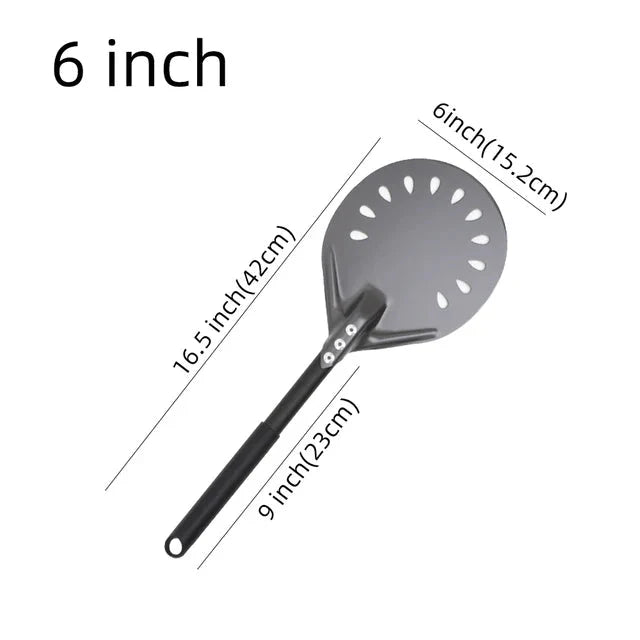 Pizza Spade Vendepaddle Rund Pizza Verktøy Trehåndtak Nonstick | Skanto