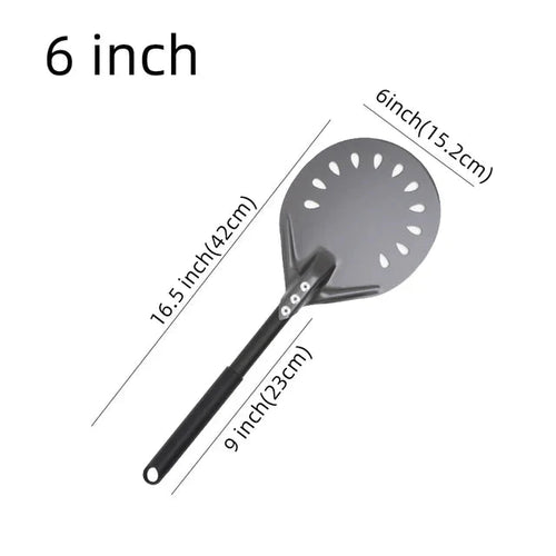 Pizza Spade Vendepaddle Rund Pizza Verktøy Trehåndtak Nonstick | Skanto