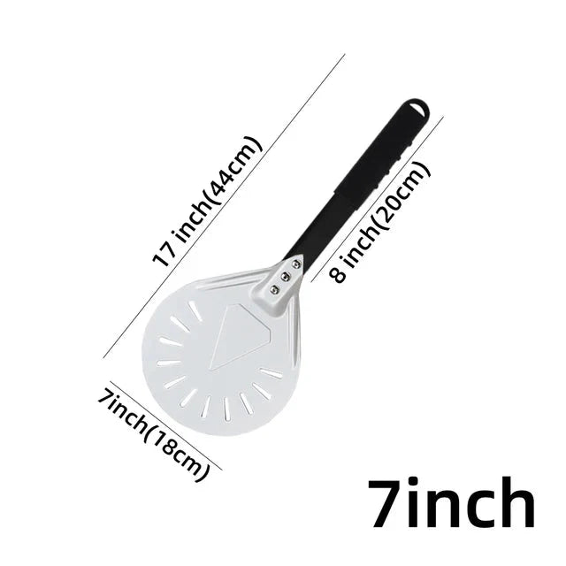 Pizza Spade Vendepaddle Rund Pizza Verktøy Trehåndtak Nonstick | Skanto