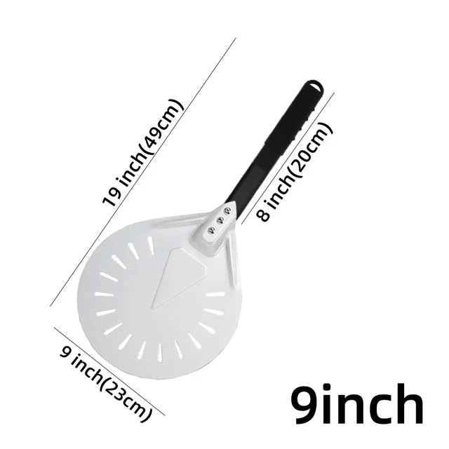 Pizza Spade Vendepaddle Rund Pizza Verktøy Trehåndtak Nonstick | Skanto