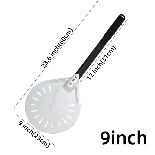 Pizza Spade Vendepaddle Rund Pizza Verktøy Trehåndtak Nonstick | Skanto