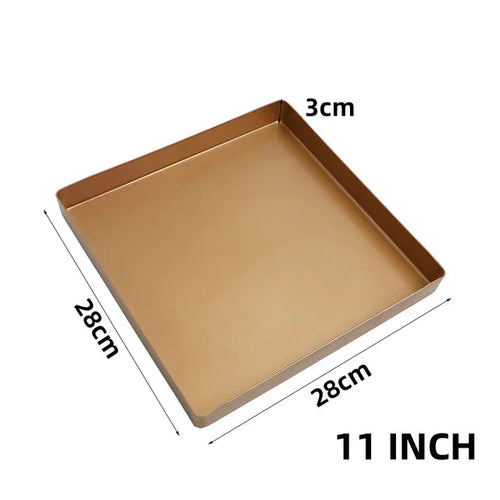 Pizza Square Bakeform Non-stick Kjøkkenutstyr Matlaging Stekepanne | Skanto